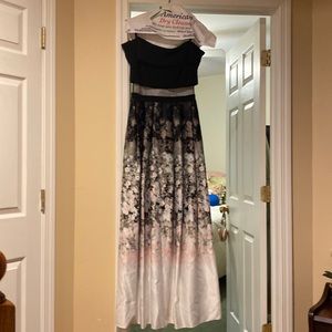 Floral Aqua brand bloomies  dress